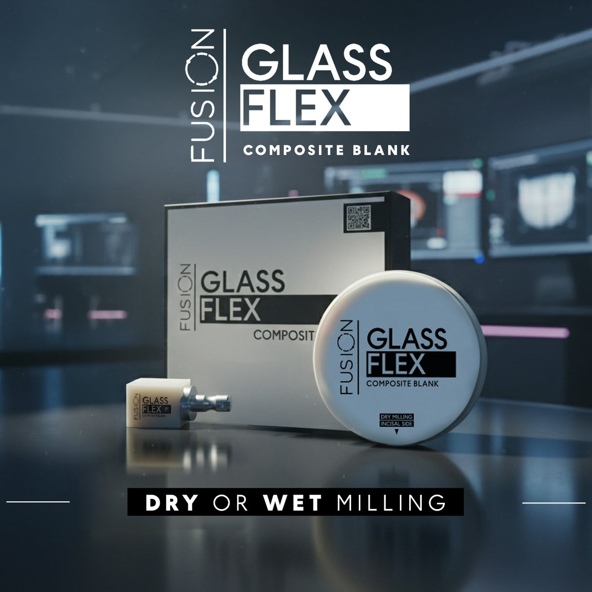 Fusion Glass Flex Composite Blank